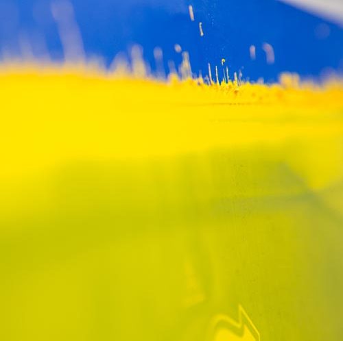 Yellow Blue Ink
